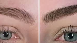 Eyebrow tattoos are also a good option to make them better. Women Get Their Eyebrows Tattooed Youtube