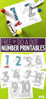 Today we have five new ideas all about math number recognition printables.the first one is called the fence number ordering mats.the second one is called the rainbow number match.the third one is called the dot marker number recognition.the fourth one is called the monster counting mats.and the last one is a video about learning numbers game.enjoy! Do A Dot Number Printables Free Printable Moms And Crafters