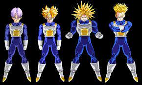 For the ascended state, see super saiyan second grade. Trunks Super Saiyan Tranformations By Lucho1395 On Deviantart