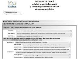 Download declaratia unica pdf 2019 anaf. Termenul Limita Pentru Depunerea Declaratiei Unice Extins