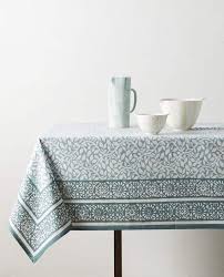 Image Of The Product Leaves Print Tablecloth Table Cloth Zara Home Striped Tablecloths