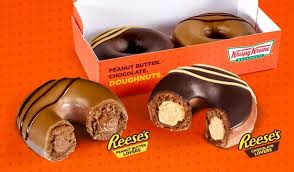 Free doughnuts through the end of. Krispy Kreme And Reese S Team Up For New Chocolate Peanut Butter Doughnuts Morning Wdrb Com