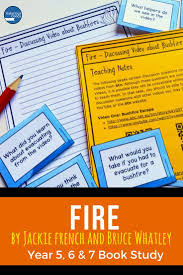 Bring Fire The Picture Book By Jackie French And Bruce Whatley Into Your Classroom With This Book Study This Year Book Study Teaching Vocabulary Picture Book