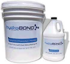 An average pool size of 16 x 32 feet, 4 feet deep on the shallow end and 8 on the deep end, would total 1,088 square feet. Hydrobond Roll On Pool Plaster Diy Resurfacing Kits