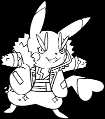 The making of rockstar games' red dead redemption 2. 025 Rock Star Pikachu By Realarpmbq On Deviantart Pikachu Rockstar Coloring Page 800x921 Png Clipart Download