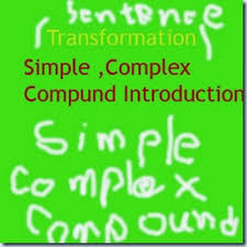 Engnation|Learn English: Transformation Simple Complex Compound table