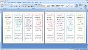 Once the bookmarks have been added, you can now convert the word document to pdf. How To Design And Print Your Own Bookmarks