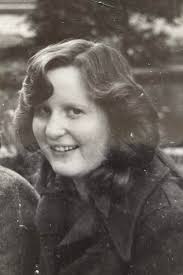 Morley girls and Morley elementary in the background.