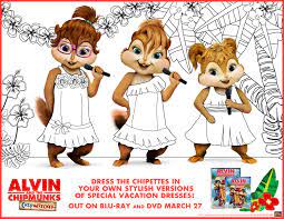 Alvin and the Chipmunks coloring pages to print - Alvin Kids Coloring Pages