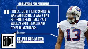 At least in east rutherford as a member of the new york giants. Jalen Rose Reacts To Kelvin Benjamin S Criticism Of Cam Newton And Panthers Get Up Espn Youtube