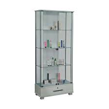 Harga lp04 lemari pajangan/ display koleksi/ mainan/ tas/ hiasan/ perhiasan. Jual Creova Full Kaca Lemari Display Putih 4 Susun Laci Terbaru Juni 2021 Blibli