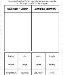 Properties Of Matter Sorting Activity Properties Of Matter Matter Science Physical Properties Of Matter