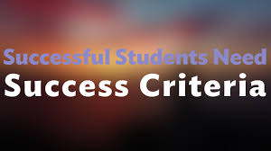 What on Earth are Success Criteria - YouTube