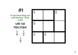 Fill in each square with a single number. Ratioku Kenken Puzzles With Fractions By Unleash Creativity Tpt