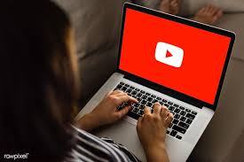Woman Using Youtube Application On A Laptop Free Image By Rawpixel Com Pinterest For Business Social Media Apps Social Media