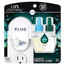 Febreze warmer has a blue light that: Buy Febreze Unstopables Odor Eliminating Plug Air Freshener Single Refill Fresh Starter Kit Oil Refill 0 87 Fl Oz Online In Indonesia 16637302
