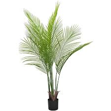 120cm Artificial Pygmy Date Palm Plants Tropical Tree for Indoor Decoration  Artificial Palm Tree