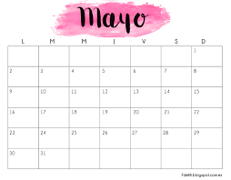 Calendario Para Imprimir Mes A Mes 2017 Manualidades Imprimibles Y Decoracion Calendario Para Descargar E Imprimir Mayo 2016 Calendario Mensual Para Imprimir Calendario Planificador Mensual