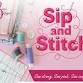 Sip and Stitch event image