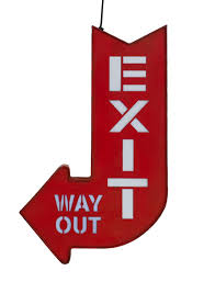 Free delivery and returns on ebay plus items for plus members. Wandlampe Exit Metall Metal Wall Sign Wall Signs Vintage Tin Signs