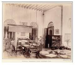 Machine room, Times of India newspaper office, Bombay— 1898.