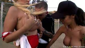 Angelina valentine the world series with nat turner. Willing Milf Angelina Valentine Bridgette B Orgasms In The Outfield Uploaded By Ningantung