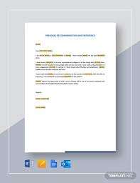 What Is The Format For A Reference Letter Quora