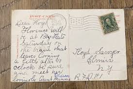 Antique NYC And HRR Depot Corning New York Postcard 1908 | eBay