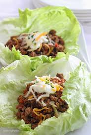 Turkey Taco Lettuce Wraps Recipe Recipes Food Turkey Taco Lettuce Wraps