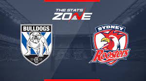 Saturday, 10th of july, 7:35 pm, round 17, bankwest stadium, sydney, bulldogs vs roosters nrl match fixture a traditional sydney matchup will take place this saturday night, as the canterbury bankstown bulldogs face the sydney roosters, who are reeling from a recent loss against the melbourne storm. 2019 Nrl Canterbury Bankstown Bulldogs Vs Sydney Roosters Preview Prediction The Stats Zone