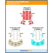 The Hammerstein Ballroom Seating Chart 2019