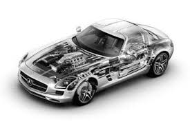 Mercedes Sls Cutaway Poster Metal Sign Wall Art 8in X 12in Black And White Roues De Voiture Mercedes Benz Sls Et Voiture