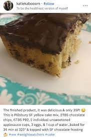 3sp Pillsbury Sugar Free Yellow Cake Mix 2 Tbsp Of Chocolate Chips 6 Tbsp Pb2 P Sugar Free Cake Mix Recipe Sugar Free Brownies Pillsbury Cake Mix Recipe