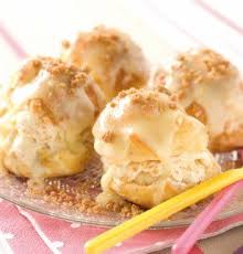 Profiteroles Au Chocolat Blanc Et Speculoos Recette Profiteroles Alimentation Recettes De Cuisine