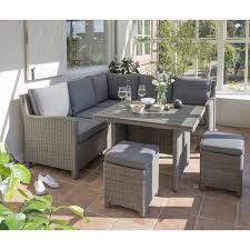 Kettler Palma 6 Seater Garden Mini Corner Table And Chairs Set Rattan Garden Furniture Sets Rattan Garden Furniture Patio Decor