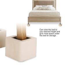 4 Pcs 4 Rehausseurs De Meuble Rehausseur Pieds De Lit Rehausseurs Xid Achat Vente Table Basse 4 Pcs 4 Rehausseurs De Meuble Cdiscount