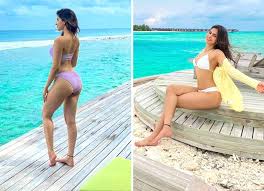 Sakshi malik (actress) 27 years old and she was born on 22 january 1993 in kanpur, india. Sakshi Malik Shares Bikini Pictures As She Holidays In Maldives With Her Fiance Bollywood News Bollywood Hungama