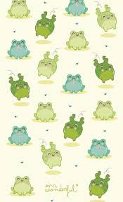Pin By Pinar Pia On Escola Frog Wallpaper Cute Frogs Kawaii Wallpaper