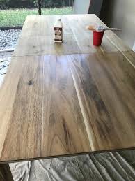 How To Refinish Our Dining Room Table Diy Dark Wood Dining Table Diy Dining Room Table Dining Room Table