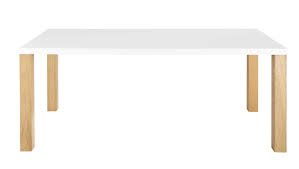 Table De Salle A Manger En Bois Blanche L 200 Cm Austral Tavoli Bianchi Sala Da Pranzo Tavolo