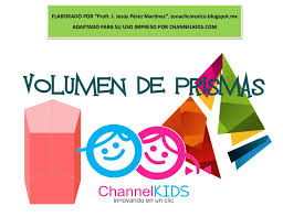 El volumen de un prisma está dado por la expresión: Cuadernillo De Volumen De Prismas Planeaciones Gratis Channelkids Aprende En Casa Primaria Preescolar