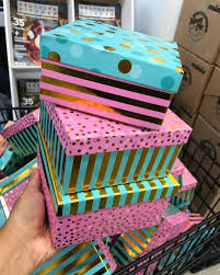 Lc Budget Momma On Instagram Gift Boxes Dollartree Different Sizes Prints Dolla Dollar Tree Finds Diy Storage Boxes Dollar Tree Haul
