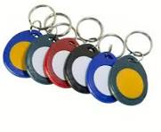 Custom Logo RFID PU 1K Leather Key Fob - RFID Tag, RFID ...