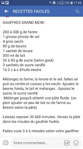 Epingle Par Catherine Sur Art Filaire Recette Gauffres Recette Facile