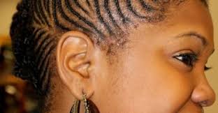 Natural Flat Twist Mohawk