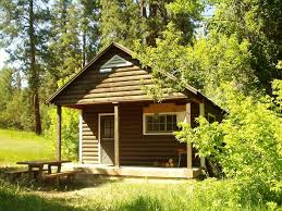 The cabin was originally built around 1930 as a summer home. Boise National Forest Third Fork Guard Station Rental Cabin