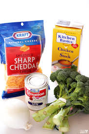 This cheesy chicken broccoli and rice dinner is ideal to be cooked inside a skillet. 5 Ingredient Broccoli Cheese Soup Recipe Gimme Some Oven