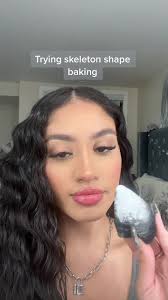 Baking Powder Skeleton Shape