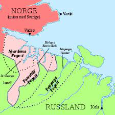 Marin grense angir det høyeste nivået som havet nådde etter siste istid. Den Norsk Russiske Grense Wikipedia