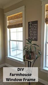 Interior casings are the finishing trim to a window installation, but the profiles are often coordinated with baseboards and door moldings so the room has a cohesive look. How To Easily Install Farmhouse Window Trim Leap Of Faith Crafting